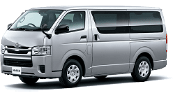 トラック・バンの車の写真